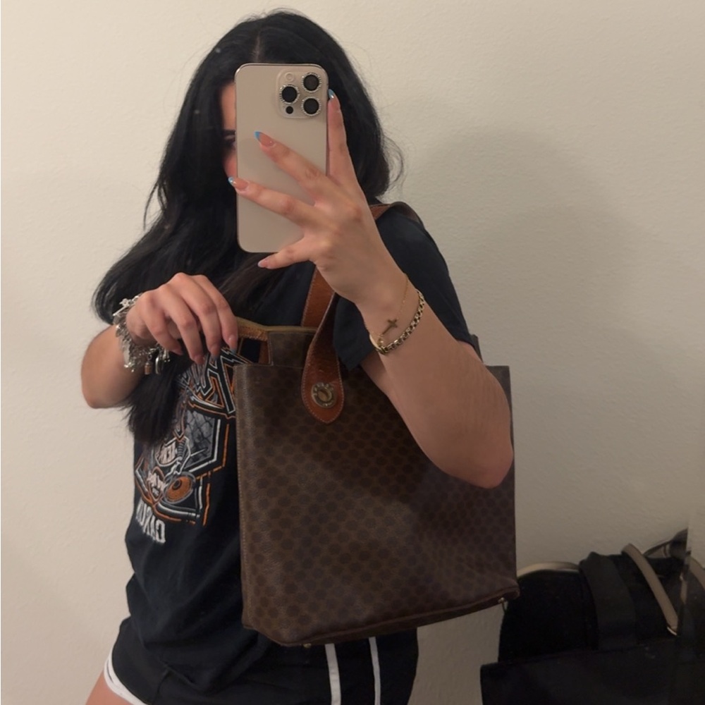 Celine Brown Tote Bag